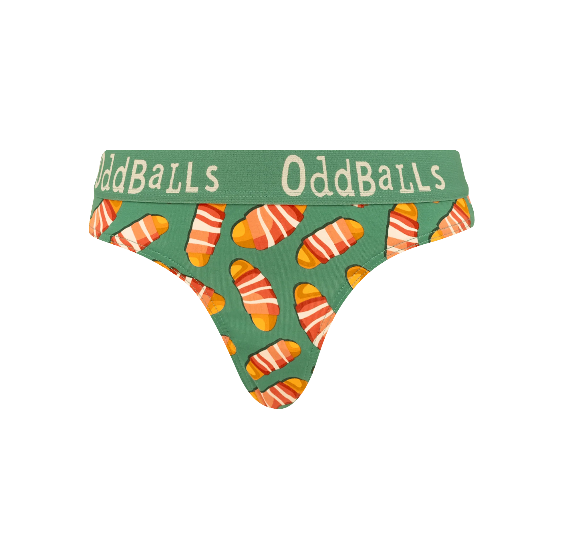 Pigs In Blankets - Ladies Thong - Image 2
