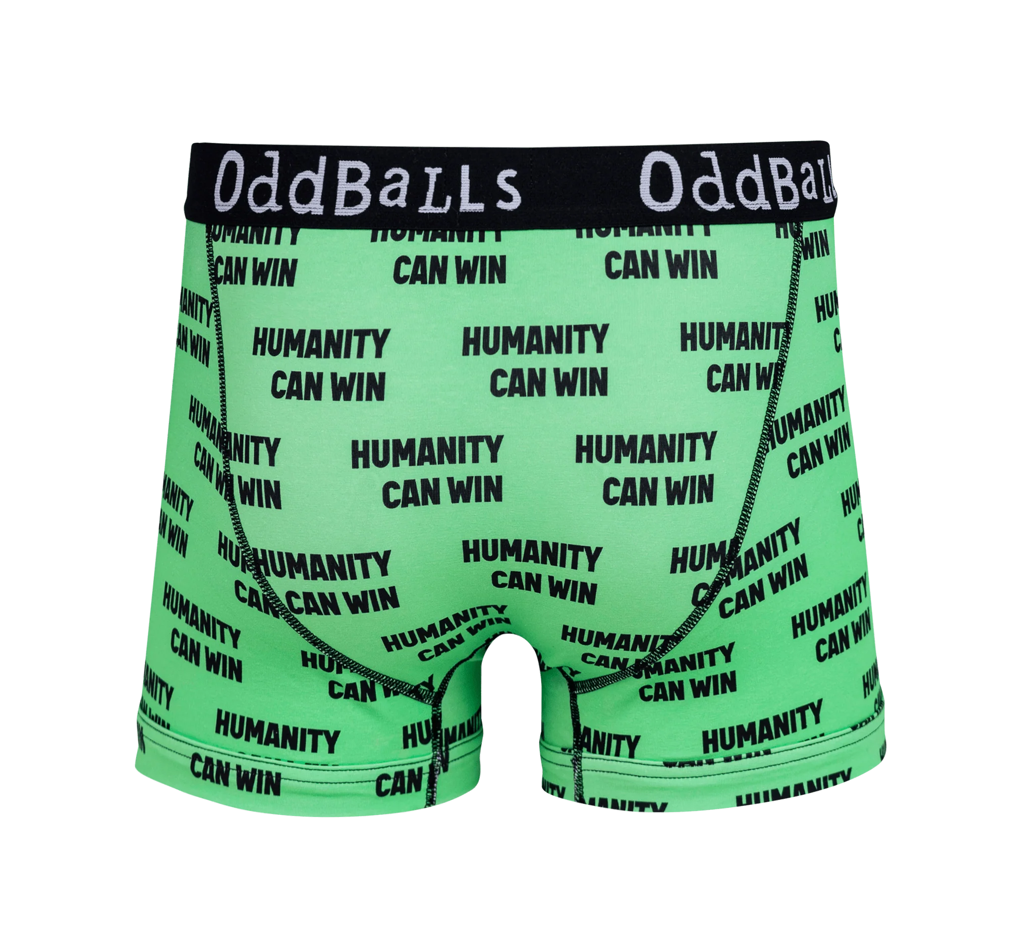 Refugee Action - Mens Cotton Boxer Shorts - Image 2