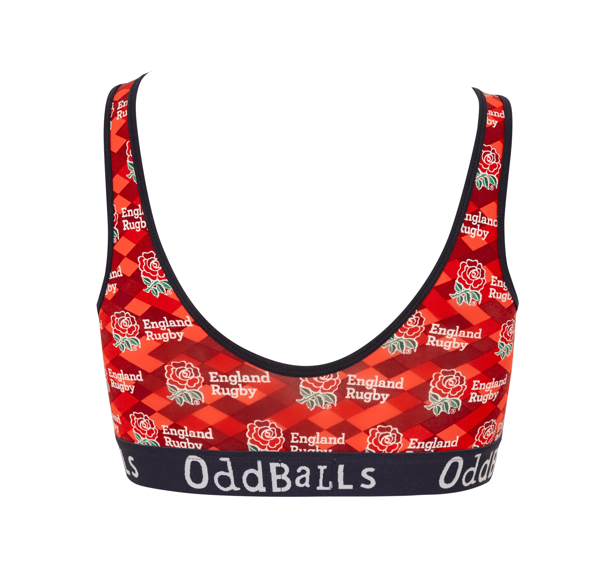 England Rugby Union 24/25 Bundle - Home & Alternate - Ladies Bralette 2 Pack Bundle - Image 4