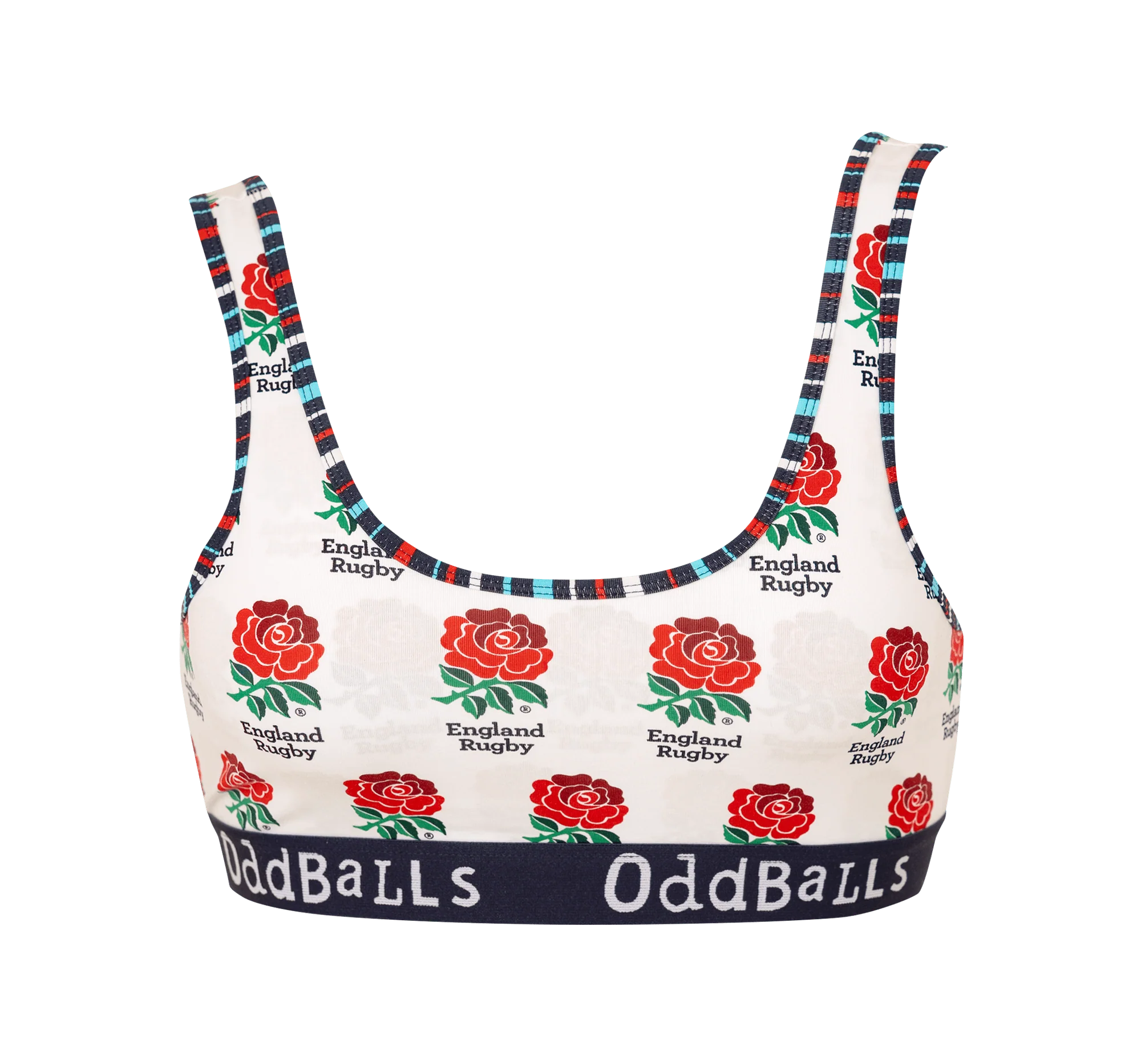 England Rugby Union 24/25 Bundle - Home & Alternate - Ladies Bralette 2 Pack Bundle - Image 5