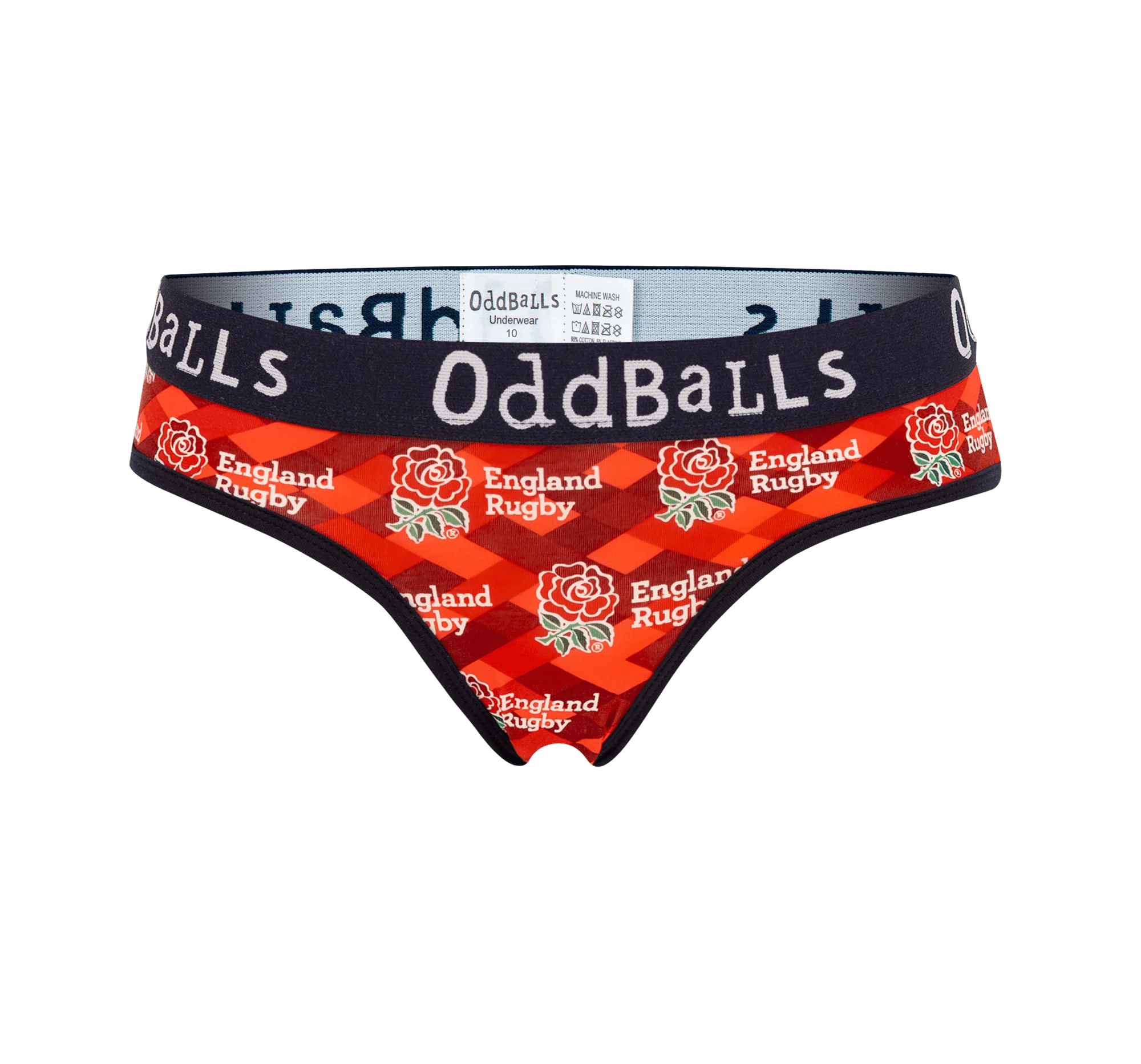 England Rugby Union 24/25 Bundle - Home & Alternate Bundle - Ladies Briefs 2 Pack Bundle - Image 3