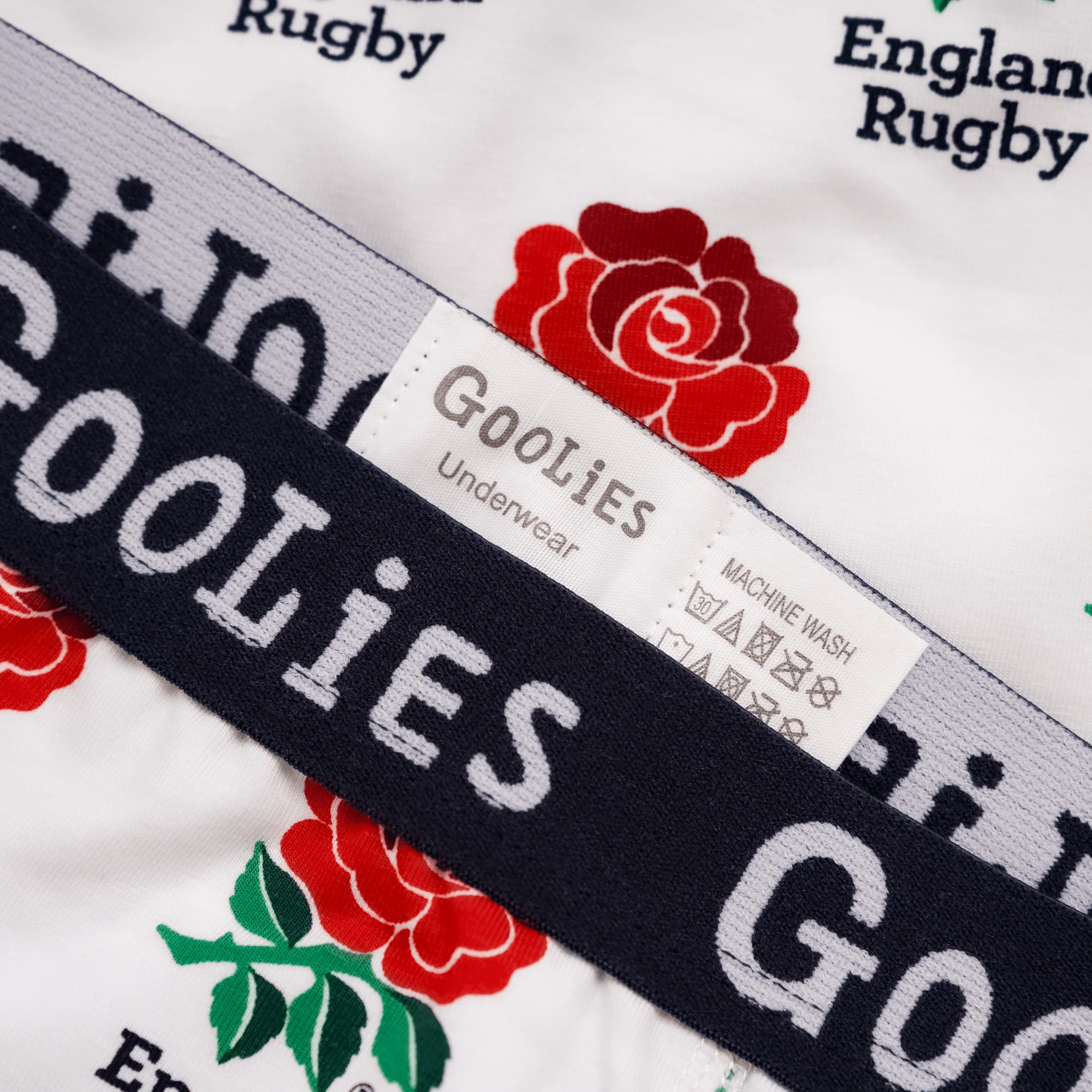 England Rugby Union Home 24/25 - Kids Boxer Shorts - Goolies - Image 3