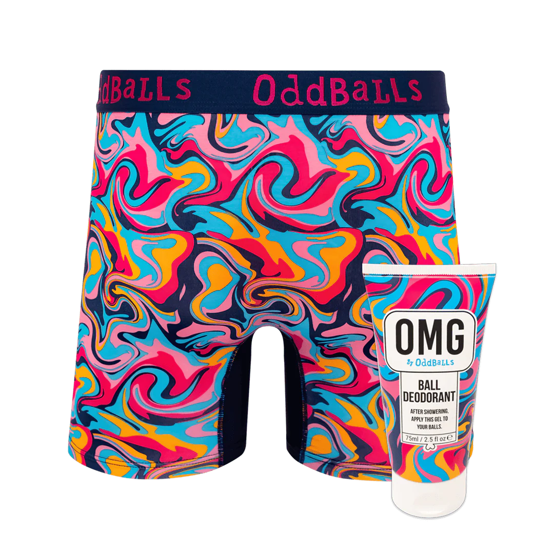 Ripple - Mens Bamboo Boxer Shorts & Ball Deodorant Bundle - Image 2