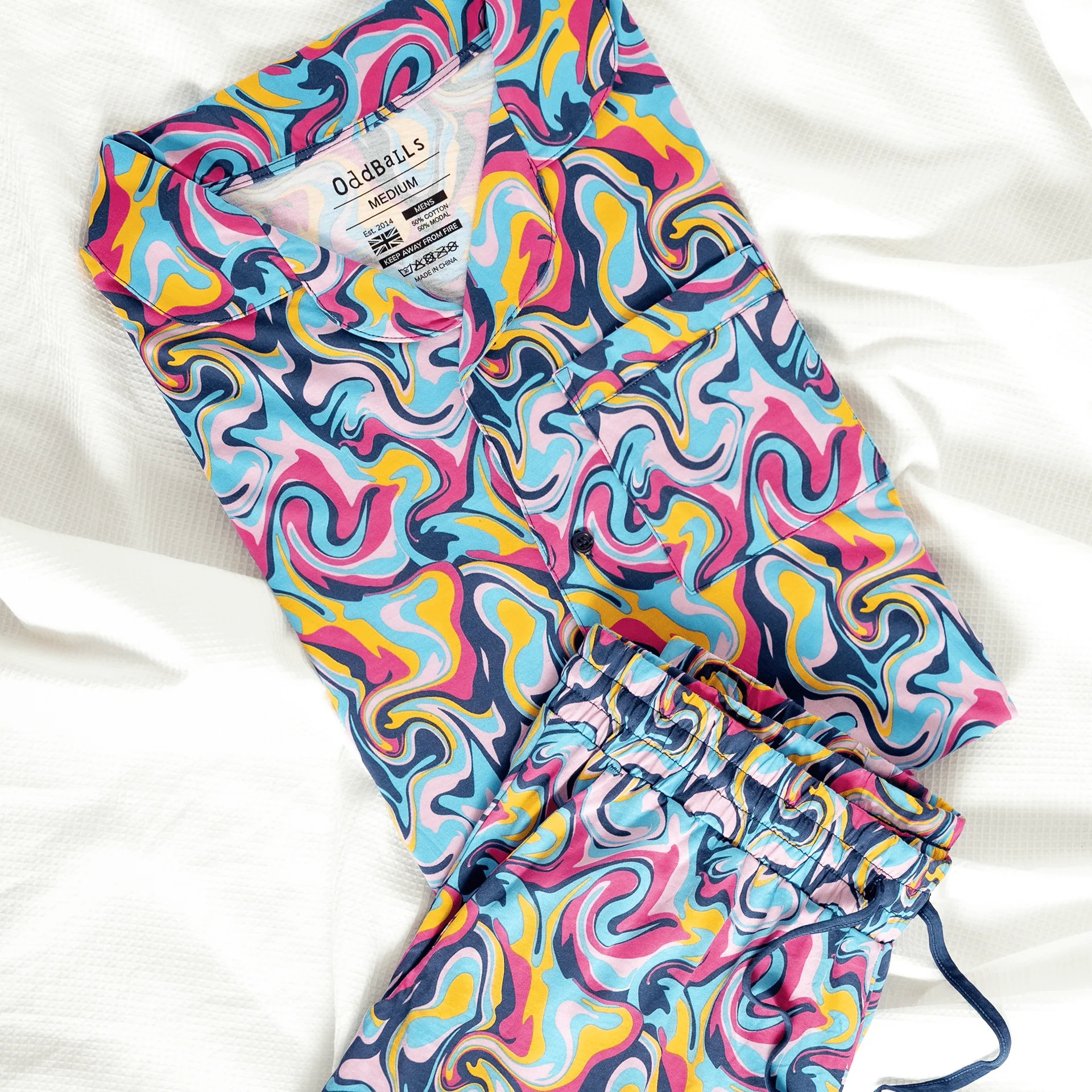Ripple - Modal Women's Short Button Up Pyjamas Set - Image 6