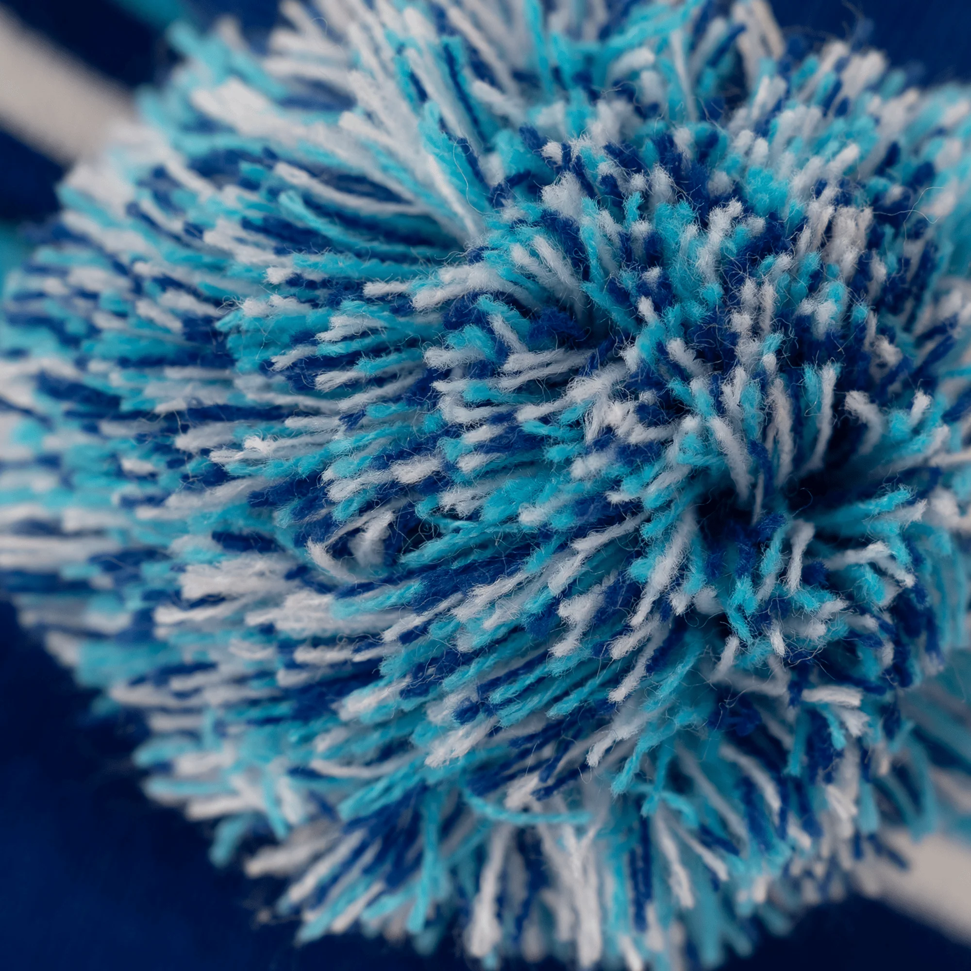 Royal | Sky | White - Bobble Hat - Image 3