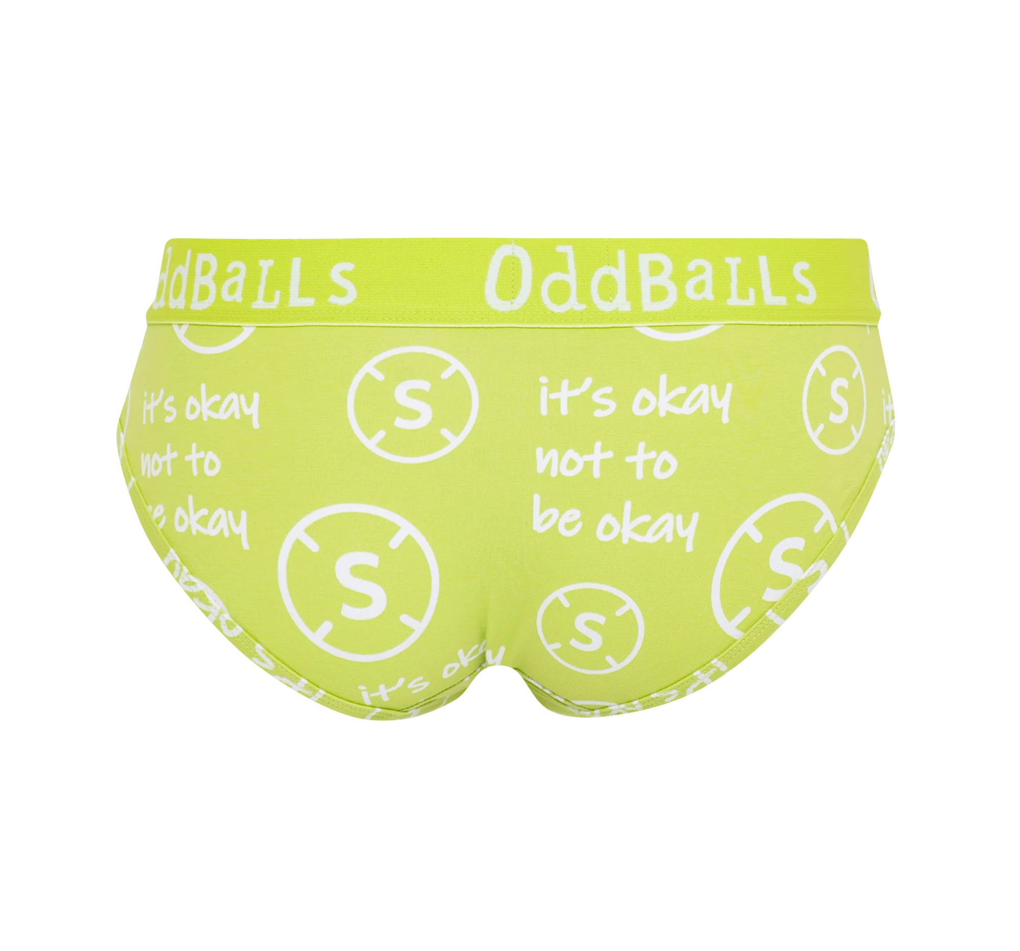 Samaritans - Green - Ladies Briefs - Image 2