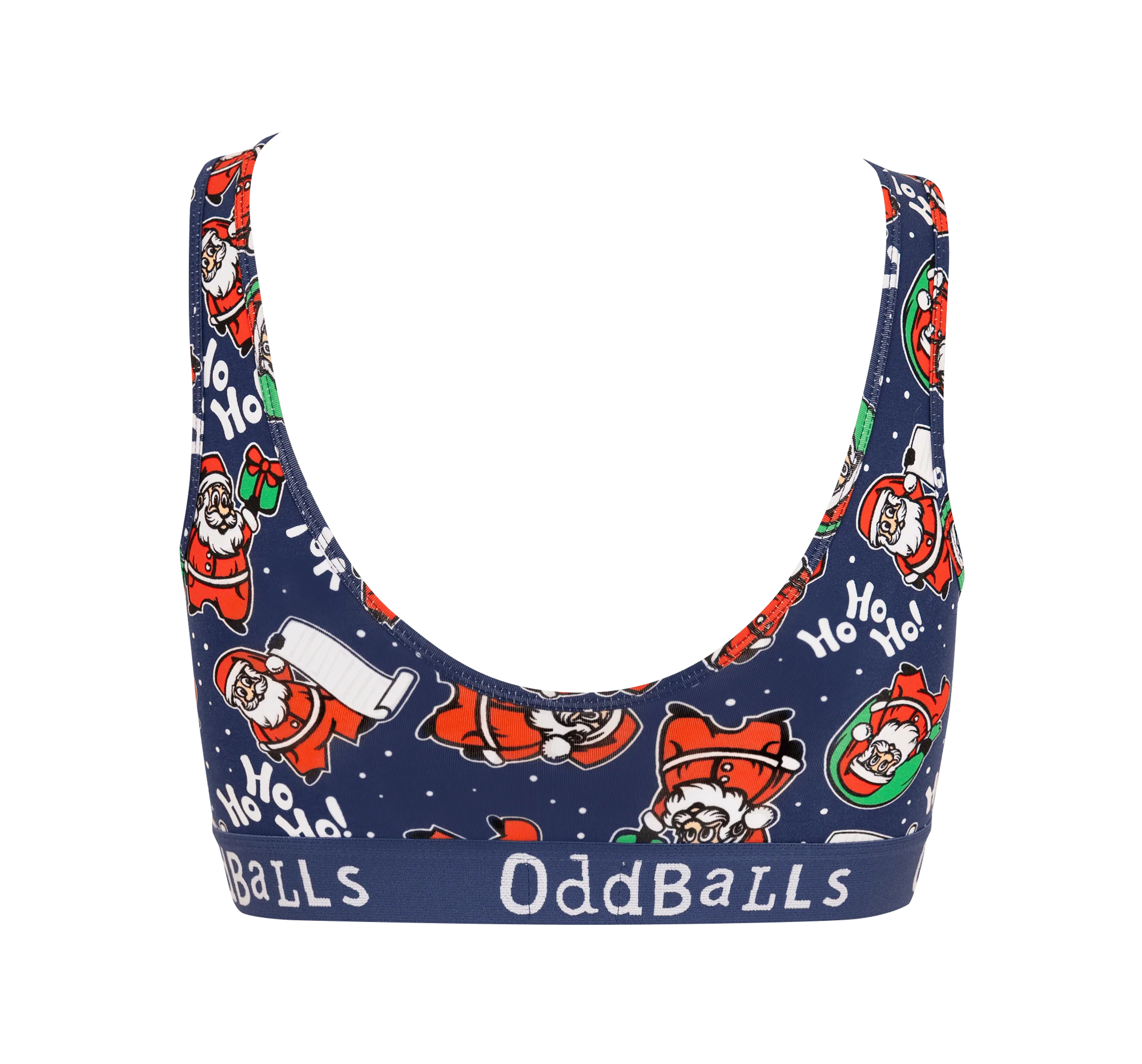 Santa Claus - Ladies Bralette - Image 2
