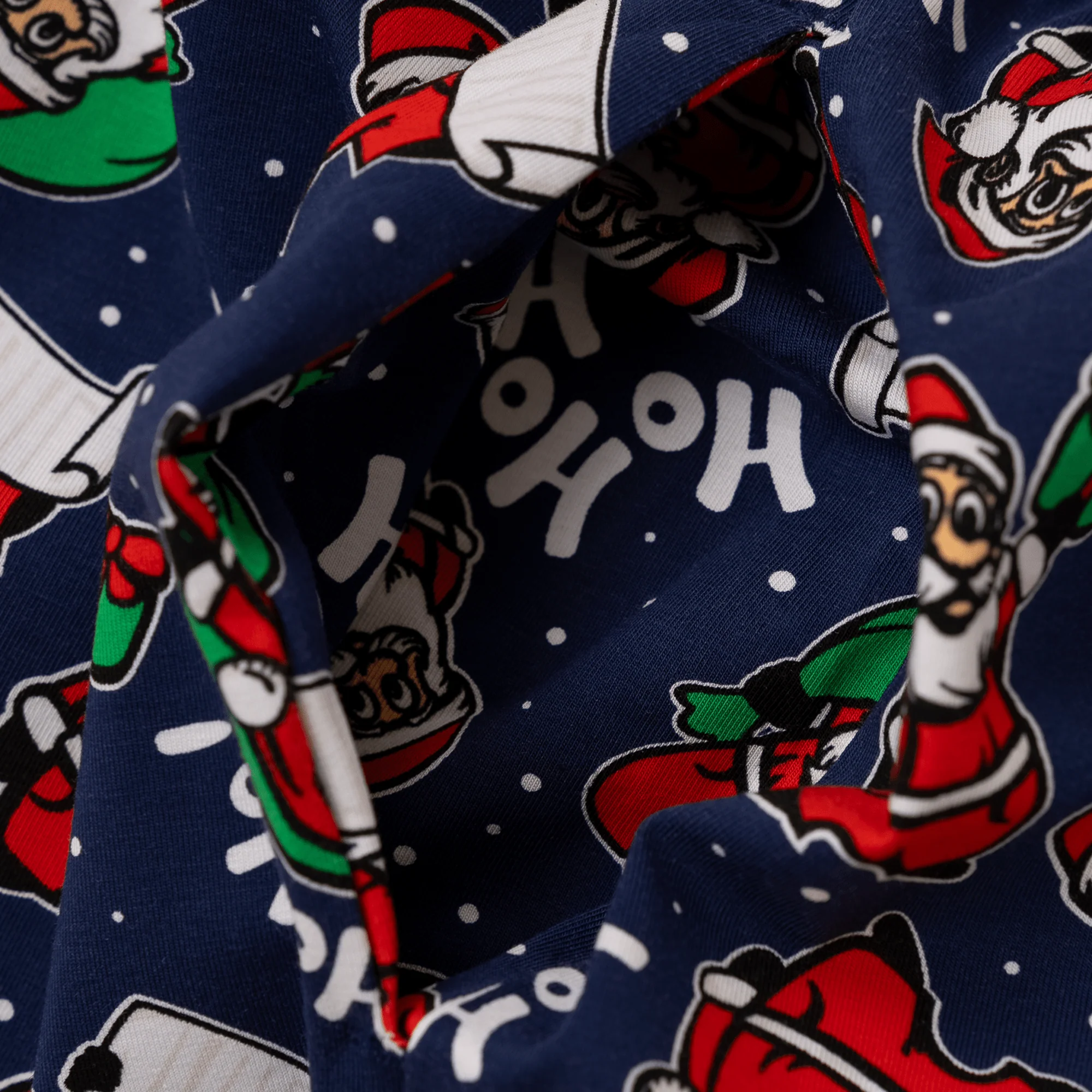 Goolies (Kids) Long Pyjamas - Santa - Trousers & T-Shirt - Image 4