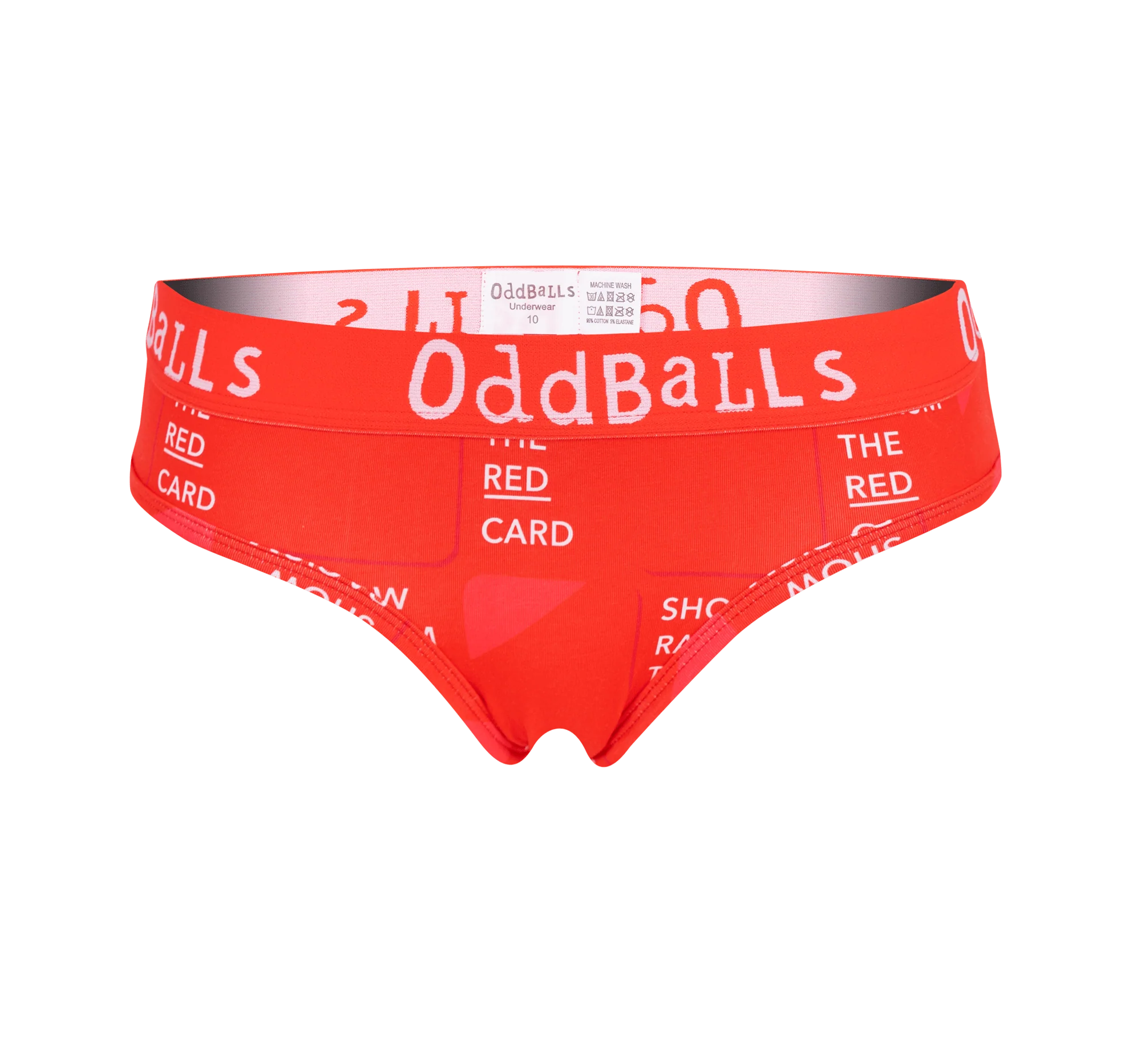 Show Racism The Red Card - Ladies Briefs