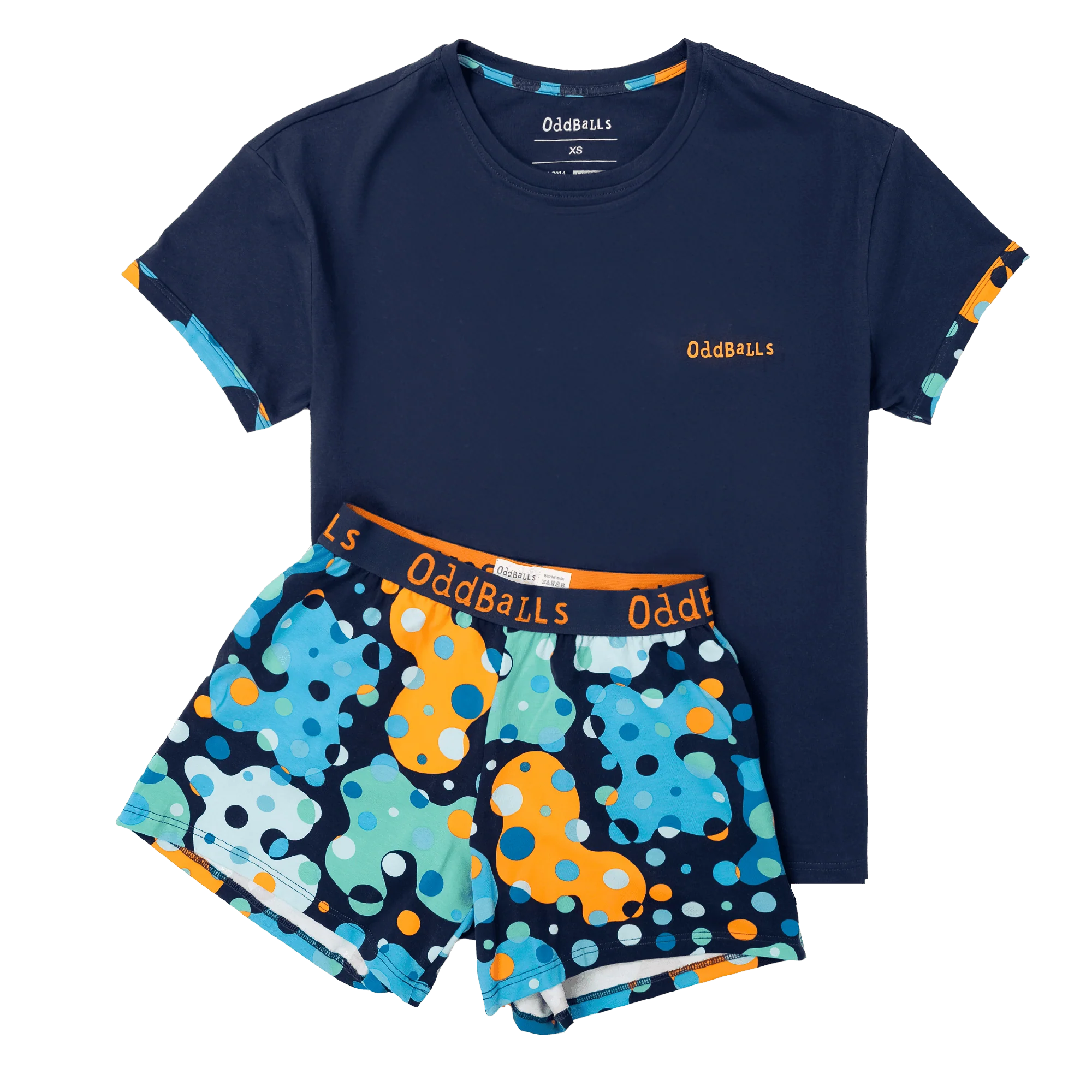 Space Balls - Women's Short Pyjamas Set (T-Shirt & Shorts)