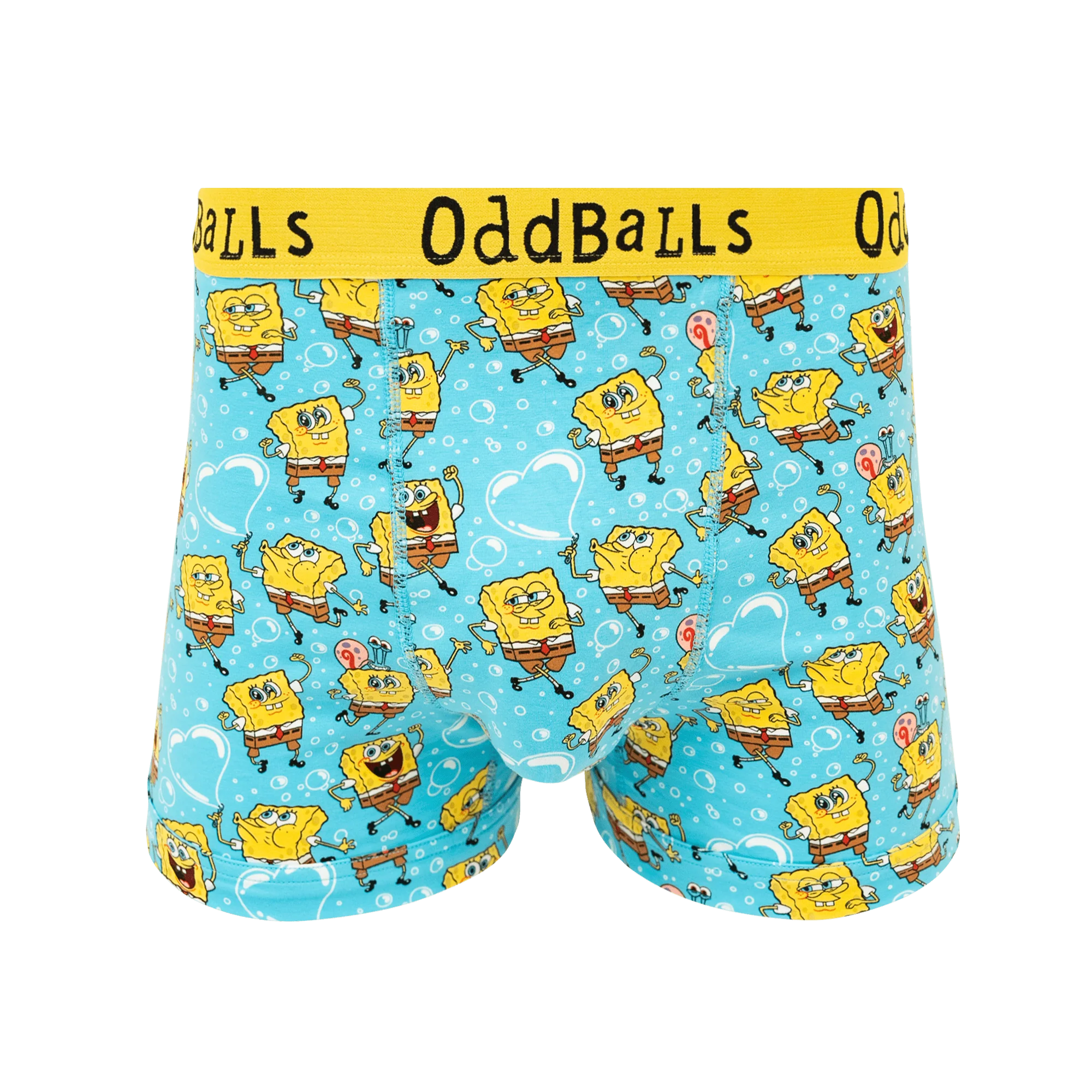 SpongeBob SquarePants Bubbles - Mens Cotton Boxer Shorts