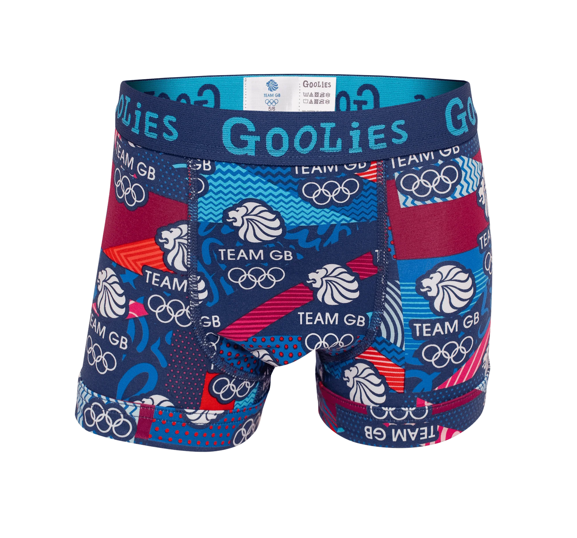 Team GB - Navy - Kids Boxer Shorts - Goolies - Image 2