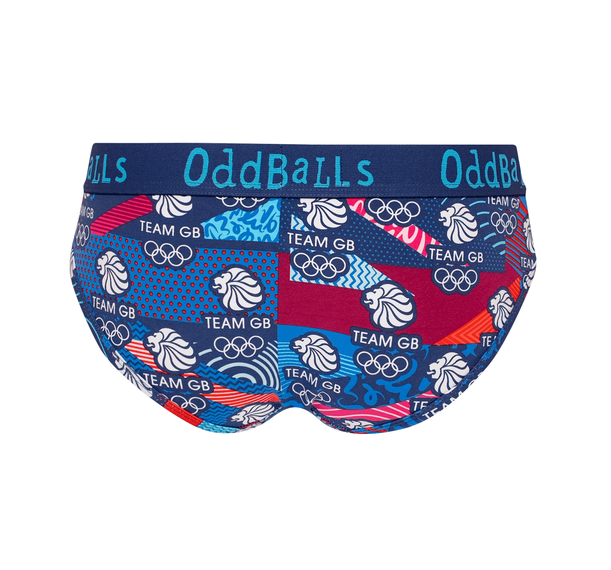 Team GB - Navy - Ladies Briefs - Image 2