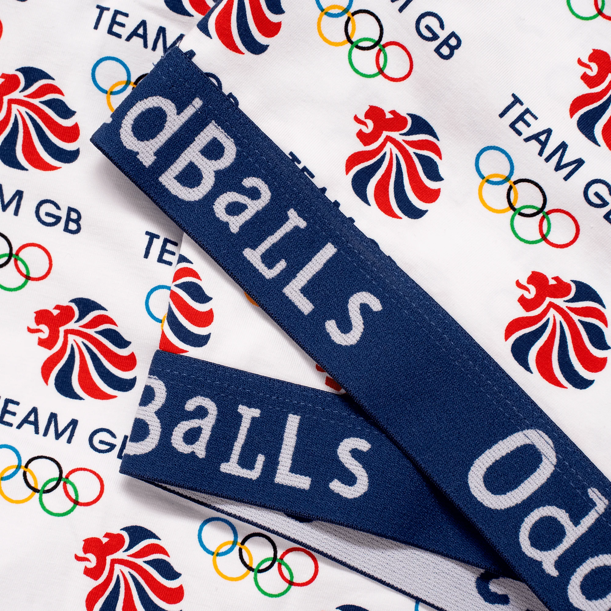 Team GB - White - Ladies Bralette - Image 3