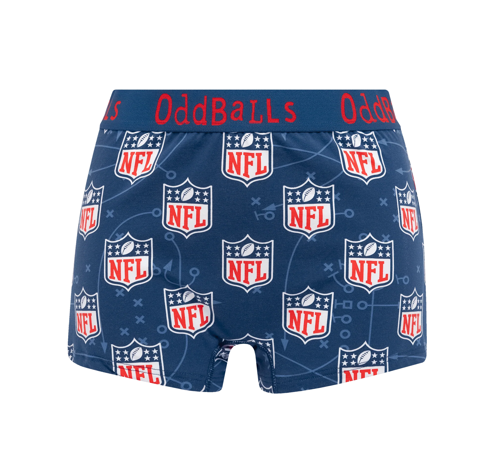 The NFL Touchdown Bundle - Ladies Boxer Shorts 2 Pack Bundle - Image 3