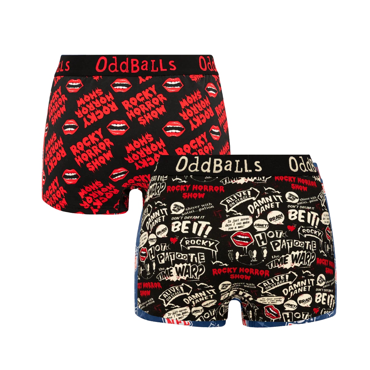 The Rocky Horror Show Bundle - Ladies Boxer Shorts 2 Pack - Image 2