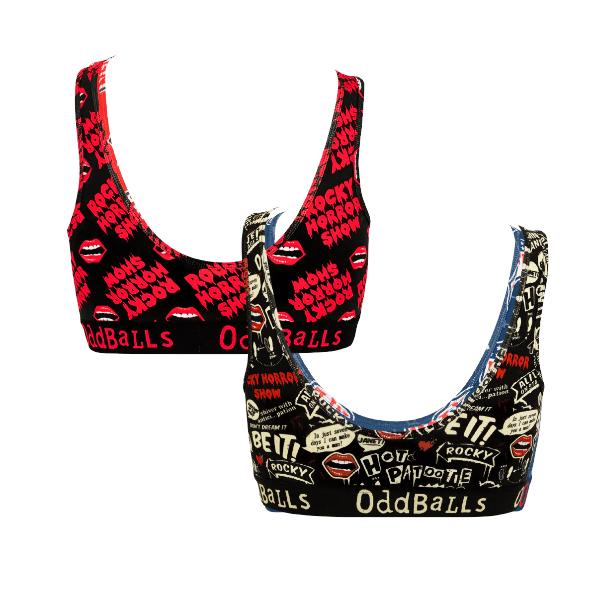 The Rocky Horror Show Bundle - Ladies Bralette 2 Pack - Image 2