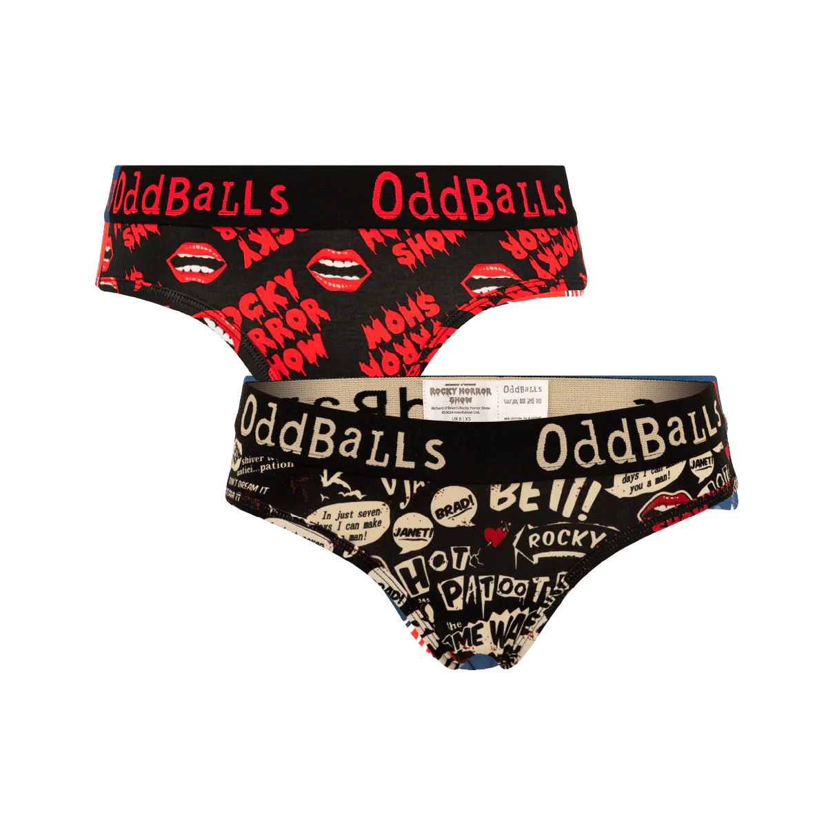 The Rocky Horror Show Bundle - Ladies Briefs 2 Pack