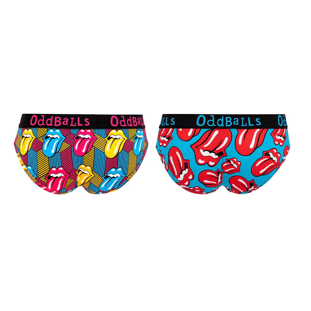 The Rolling Stones Bundle - Ladies Briefs 2 Pack Bundle - Image 2