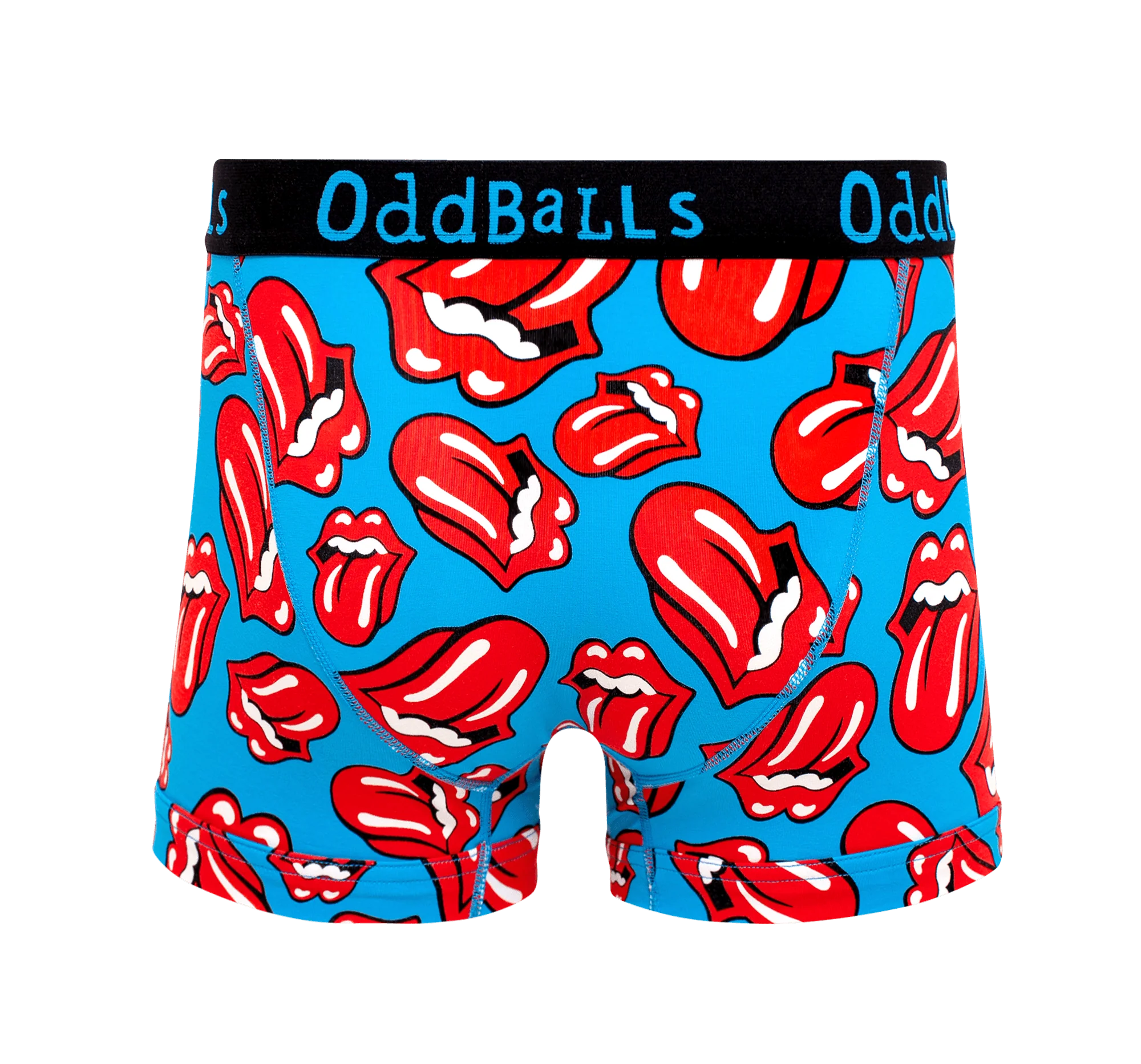 The Rolling Stones - Red - Mens Cotton Boxer Shorts - Image 2