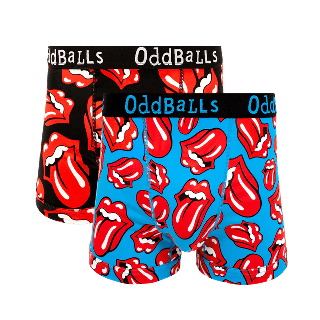 The Rolling Stones Bundle - Mens Boxer Shorts 2 Pack