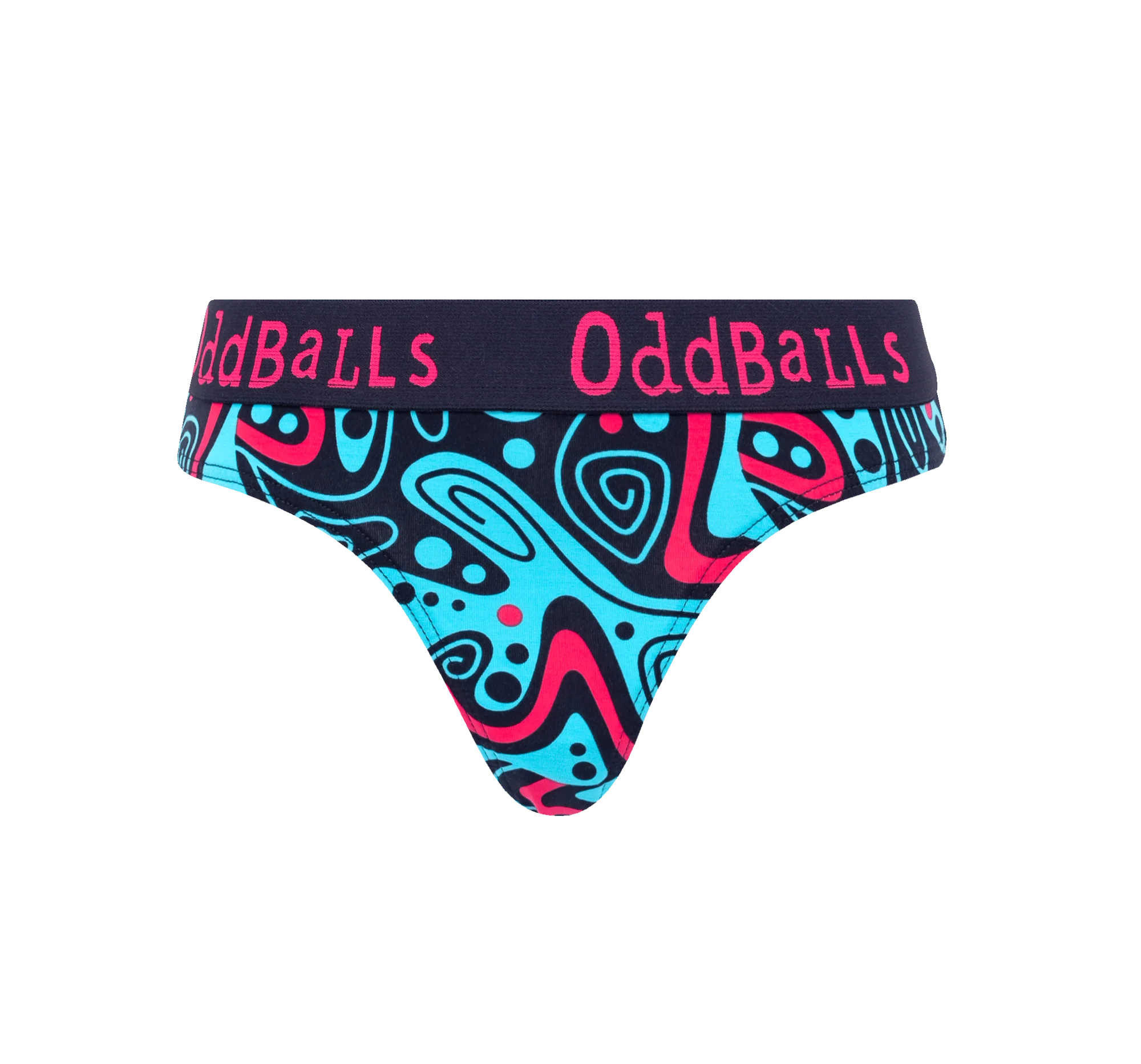 Tidal Wave - Ladies Thong - Image 2