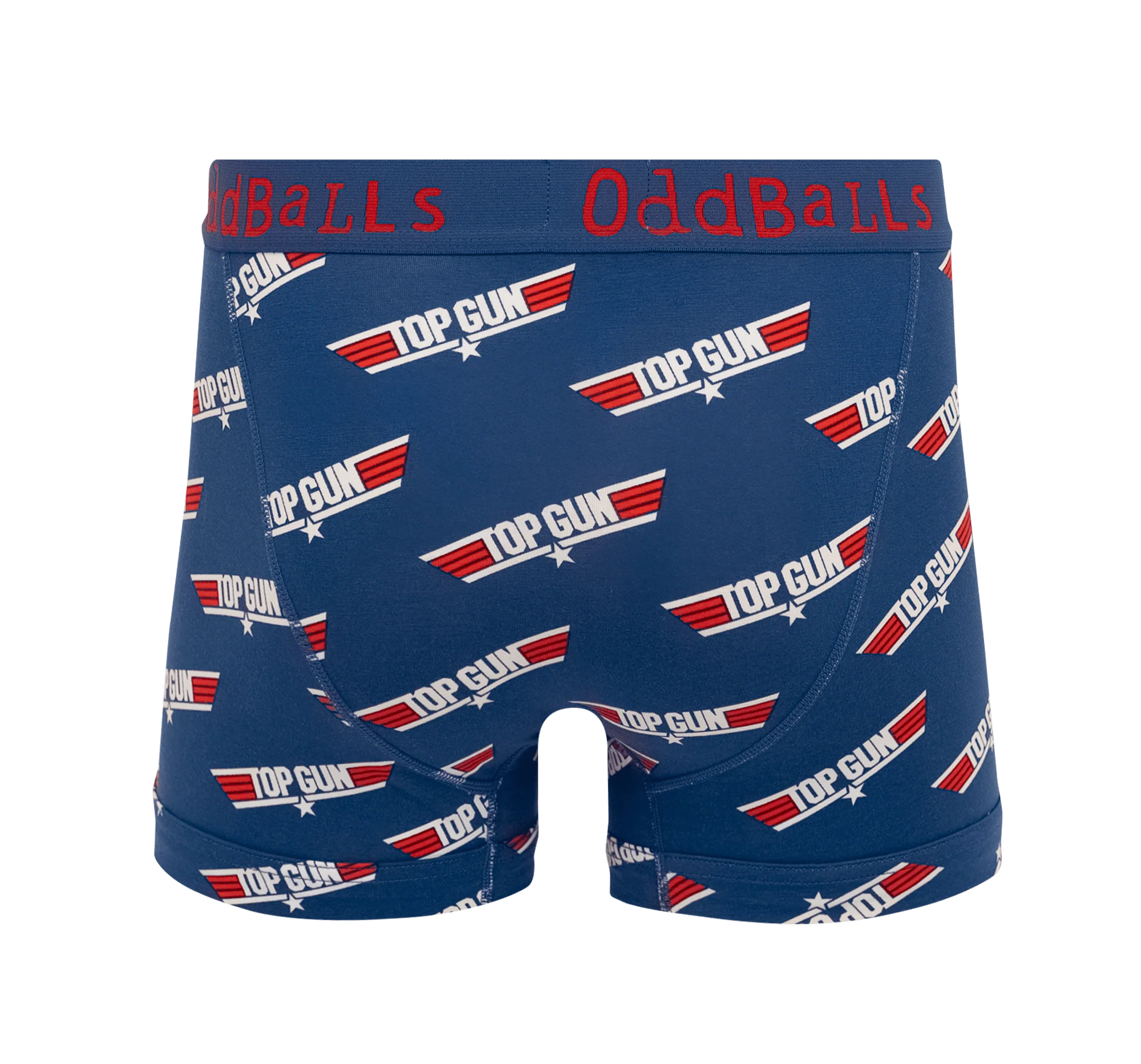 Top Gun Navy - Mens Cotton Boxer Shorts - Image 2