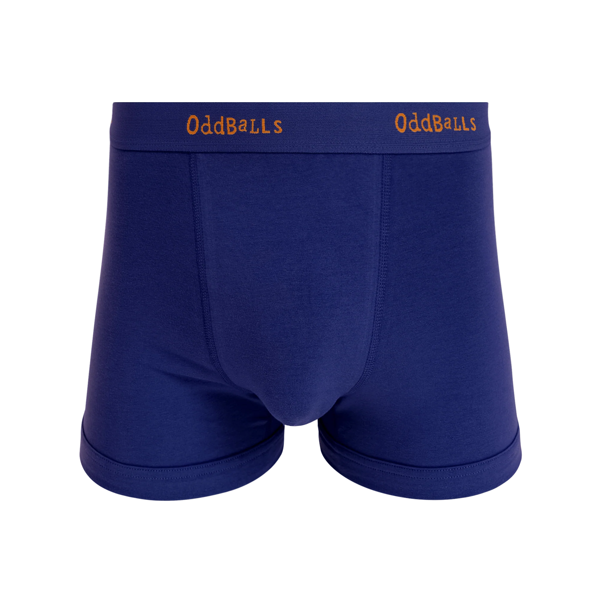 Wavy Navy - Mens Cotton Boxer Shorts