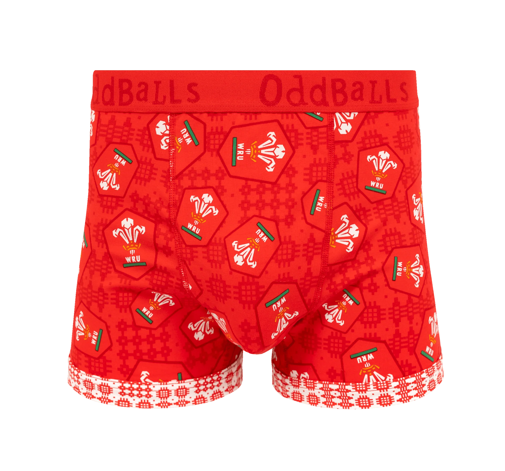 Welsh Rugby Union 25 Bundle - Mens Boxer Shorts 2 Pack - Image 5