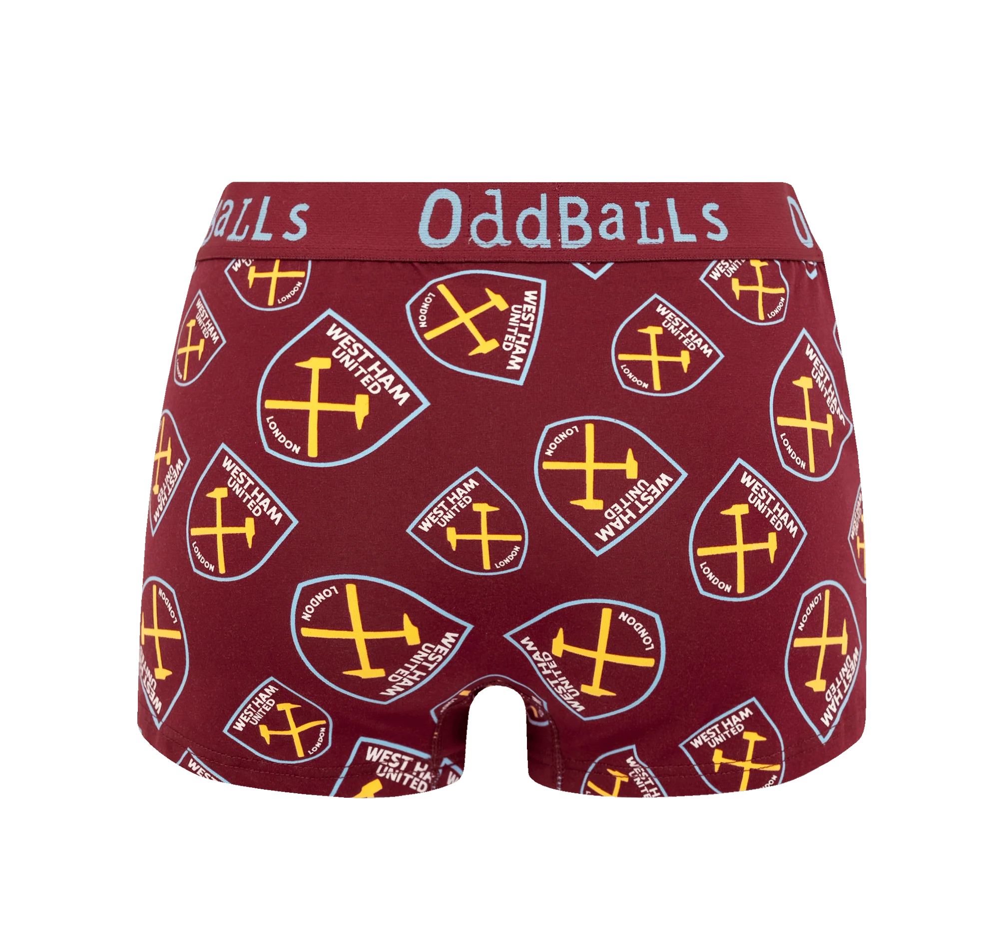 West Ham United Bundle - Ladies Boxer Shorts 2 Pack - Image 4