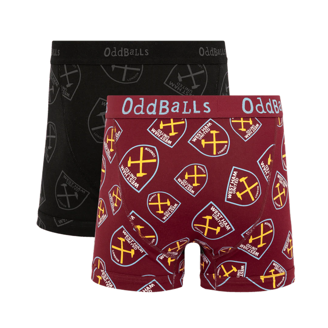 West Ham United Bundle - Mens Boxer Shorts 2 Pack - Image 2