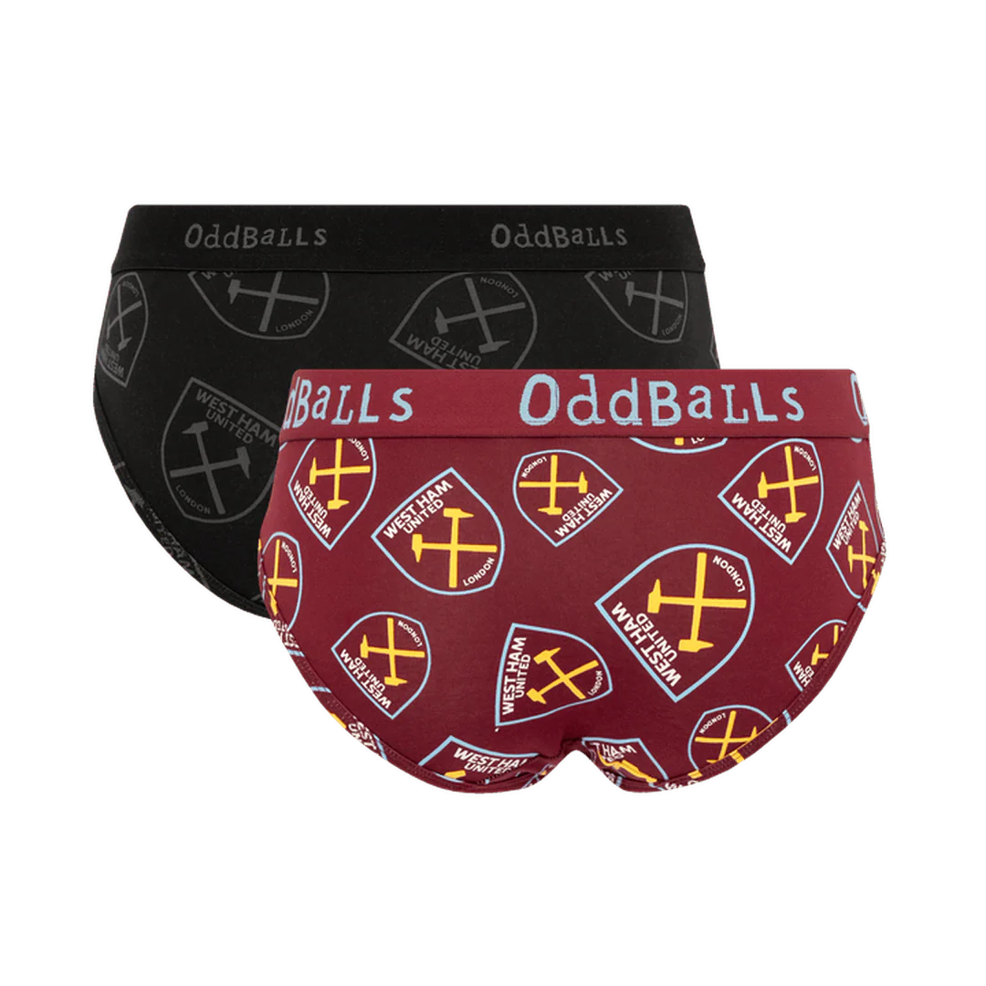 West Ham United Bundle - Ladies Briefs 2 Pack - Image 2