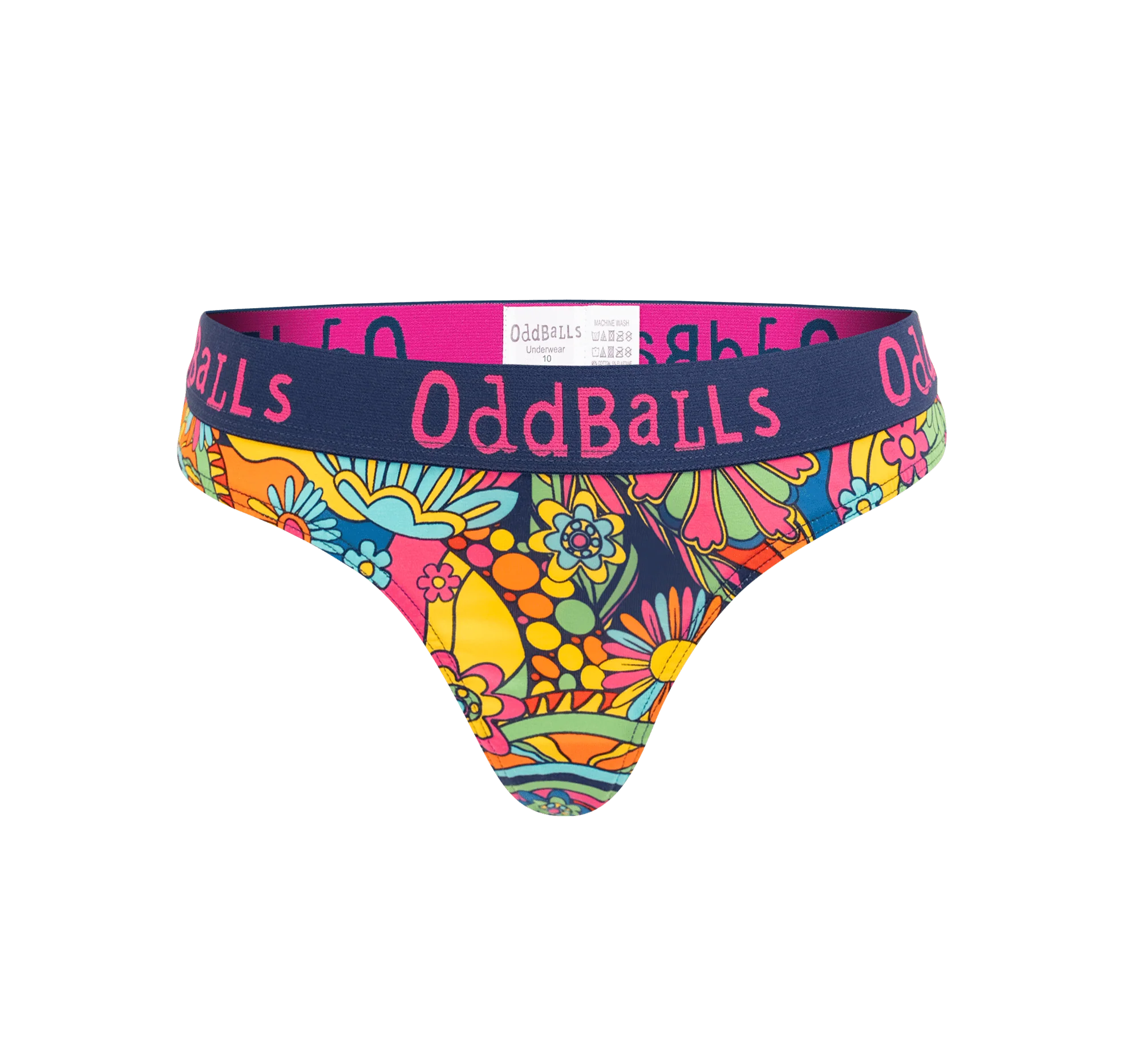 Wildflower - Ladies Thong - Image 2