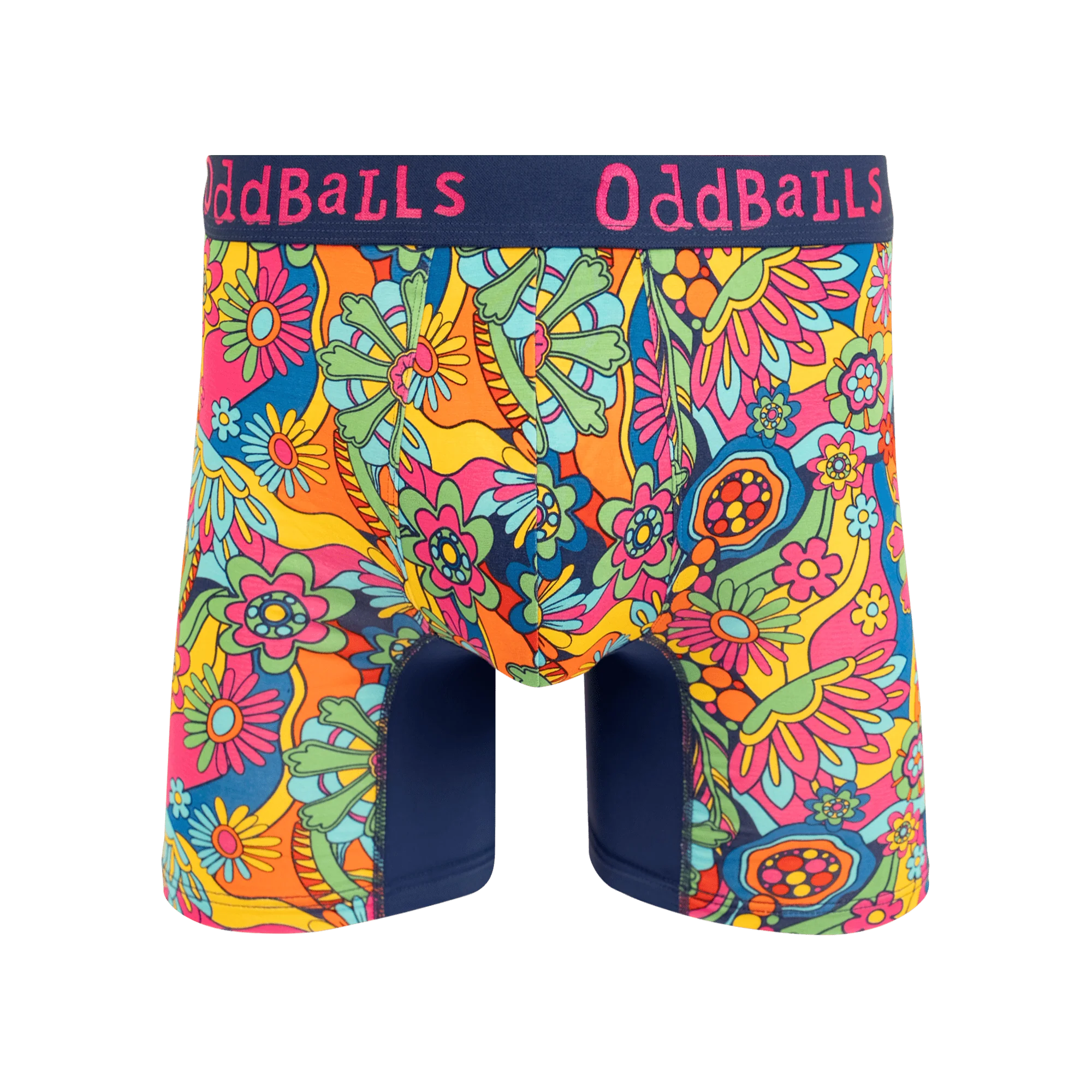 Wildflower - Mens Bamboo Boxer Shorts