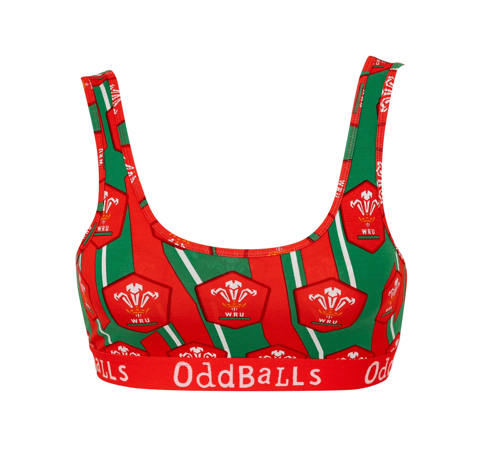 Welsh Rugby Union Alternate - Ladies Bralette