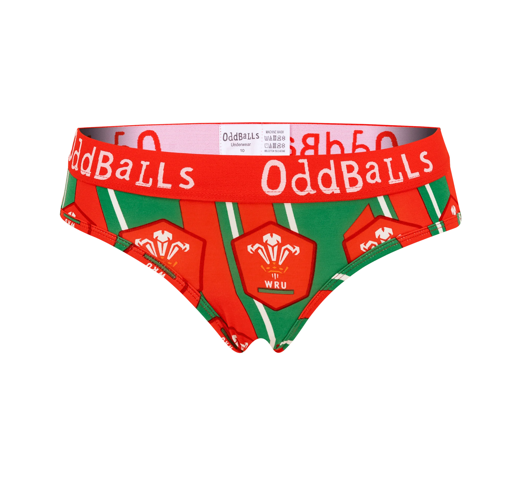 Welsh Rugby Union Alternate  - Ladies Briefs