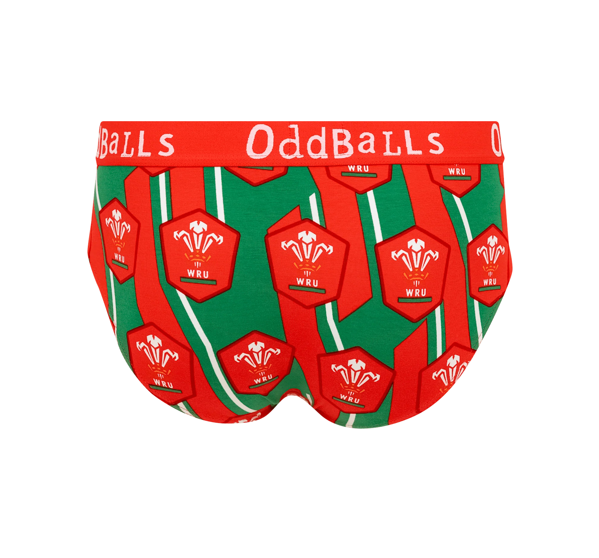 Welsh Rugby Union Alternate - Mens Briefs - Image 2