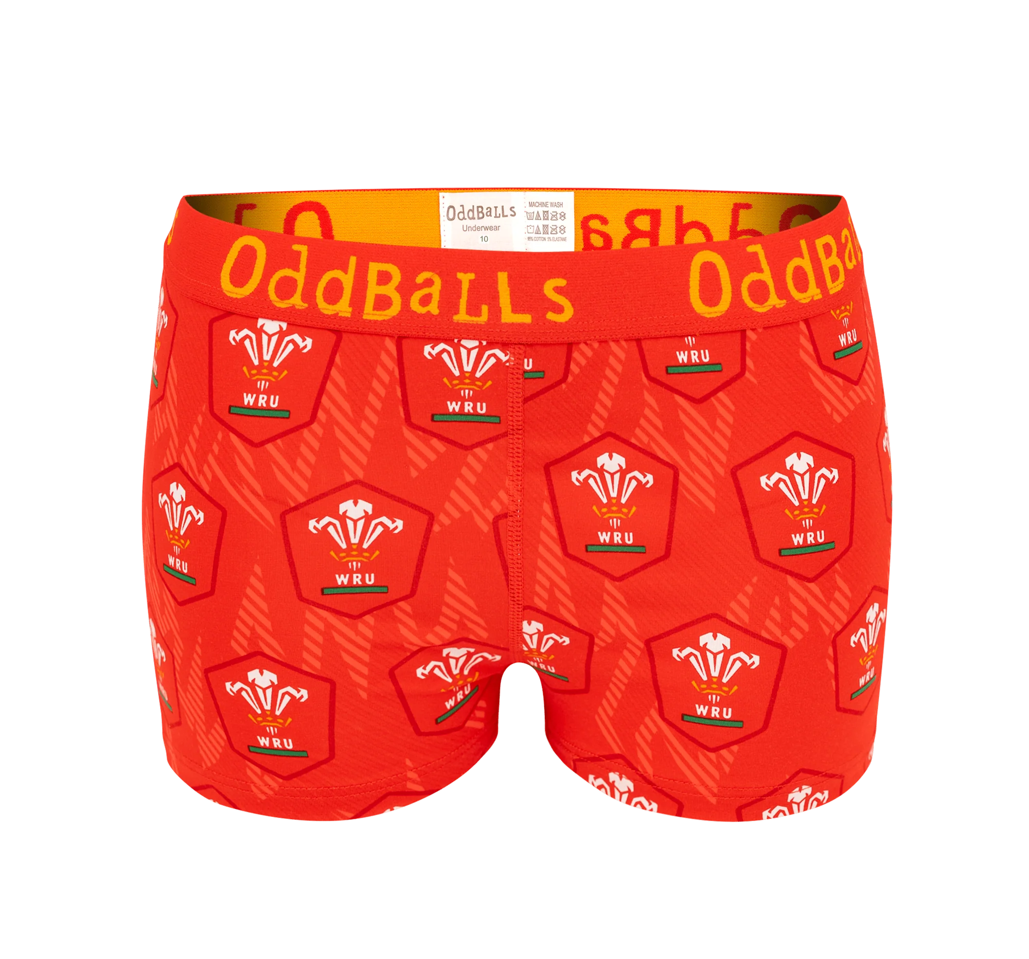 Welsh Rugby Union Bundle - Ladies Boxer Shorts 2 Pack Bundle - Image 5