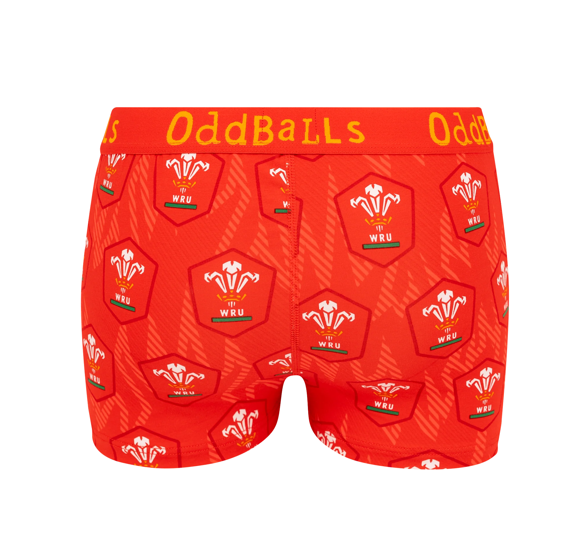 Welsh Rugby Union Flames - Ladies Boxers - Image 2